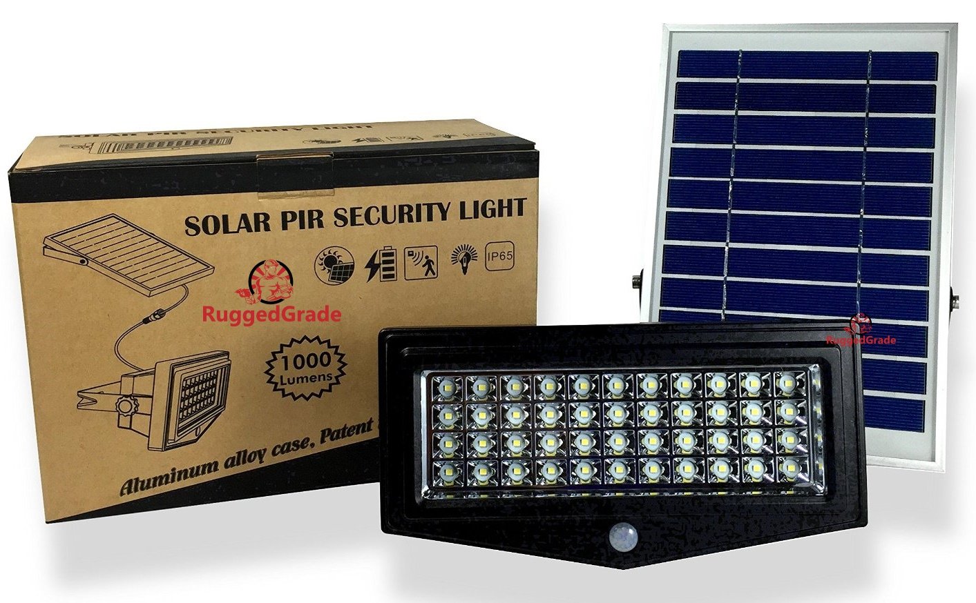 Best Solar Lights LED 1000 Lumens for Backyard Area